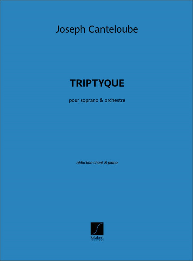 Triptyque, pour Soprano e Orchestre