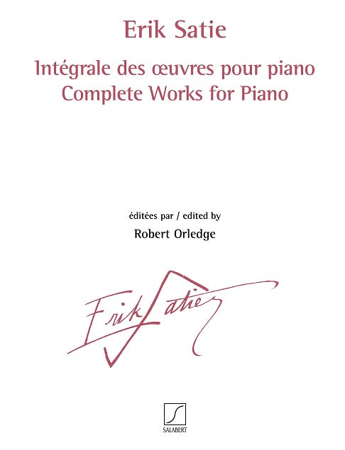 Intégrale des œuvres pour piano vol. 1 - 3