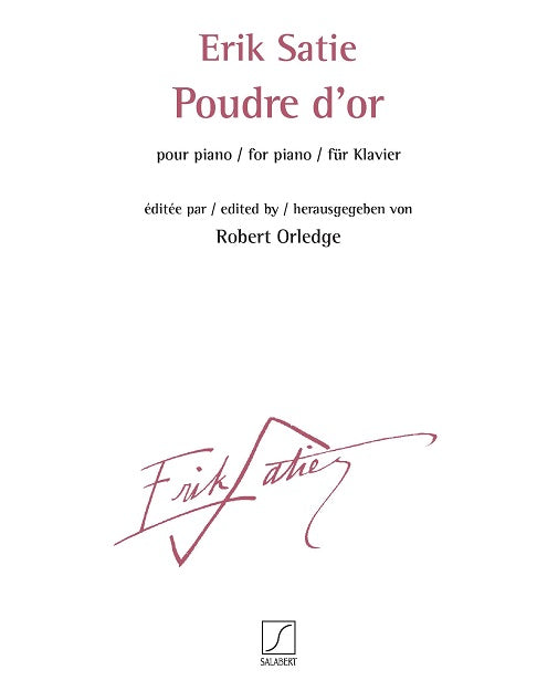 Poudre d'or (ed. Robert Orledge)