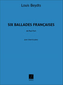 Six Ballades françaises
