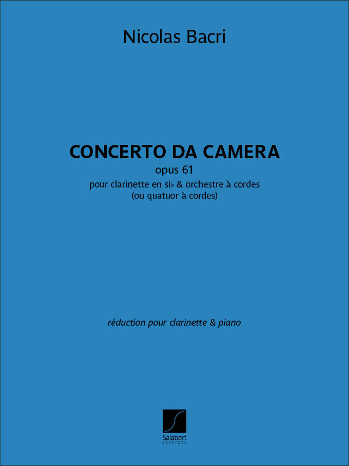 Concerto da camera opus 61