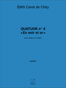 Quatuor n. 4 En noir et or (Score)