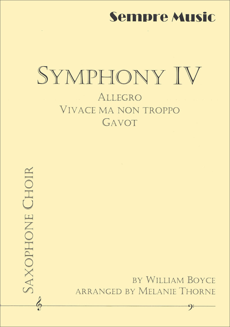 Symphony IV (Saxophone Ensemble)