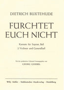 Fürchtet euch nicht BuxWv 30 [score]