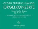 Orgelkonzerte für Orgel allein mit Pedal = Concertos for Organ, op. 4, Nr. 4-6
