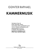 Quartett für Flöte, Oboe, Klarinette und Fagott op. 61 (1945)