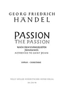Passion nach dem Evangelisten Johannes (1704) [soprano part]