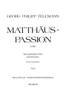 Matthäus-Passion (1746) [viola part]
