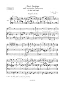 Drei Gesänge nach lateinischen Psalmtexten für Bass und Orgel (1963)