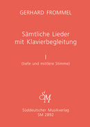 Complete Lieder with Piano Accompaniment, vol. 1