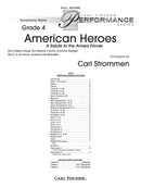 American Heroes (Score Only)