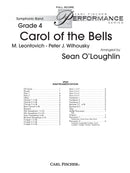 Carol of The Bells, Concert Band (Score Only)