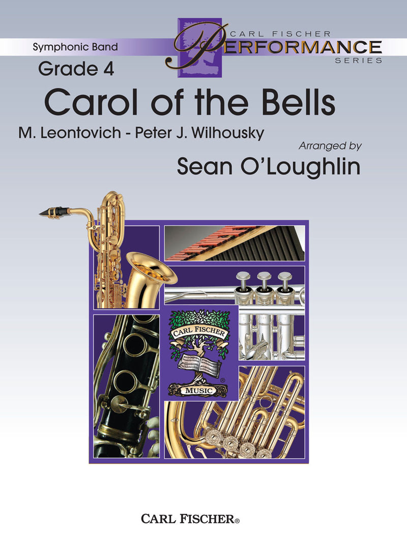 Carol of The Bells, Concert Band (Score & Parts)