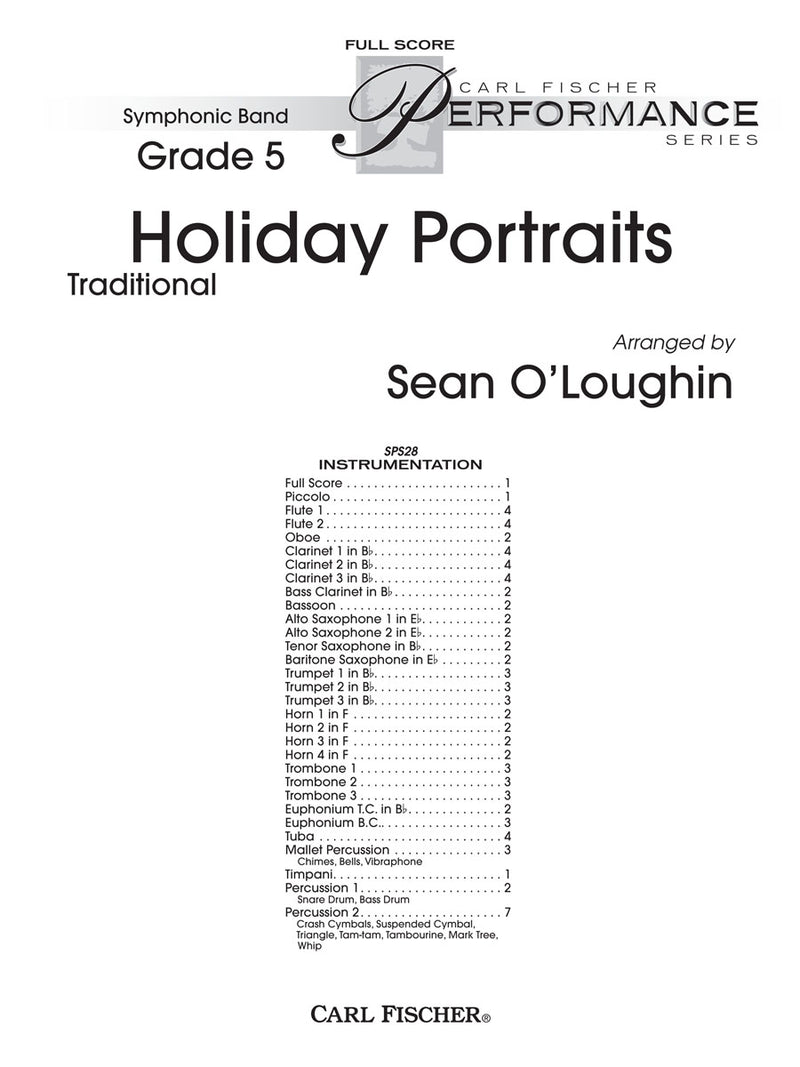 Holiday Portraits (Score Only)