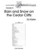 Rain and Snow on the Cedar Cliffs (Study Score)