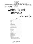 When Hearts Tremble (Study Score)