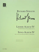 Lieder-Album, vol. 4 [low voice and piano]