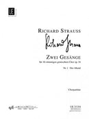 Zwei Gesänge Nr. 1: Der Abend op. 34/1