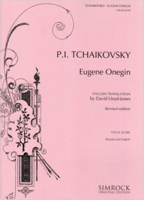 Eugene Onegin op. 24 CW 5 （ロシア語・英語）