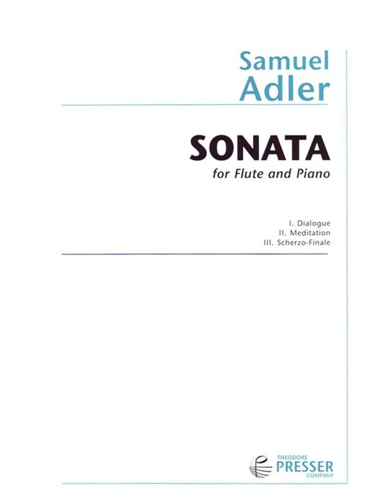 Sonata For Flute and Piano