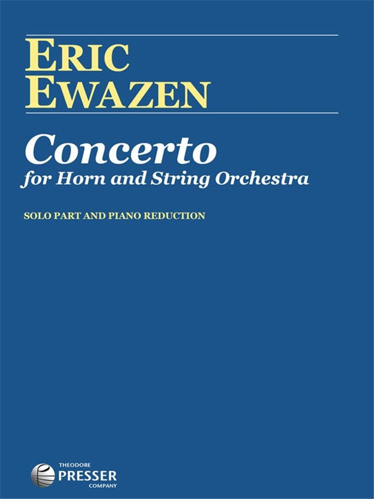 Concerto for Horn and String Orchestra (Score with Part)