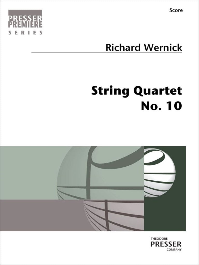 String Quartet No. 10 - Score