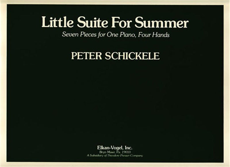 Little Suite for Summer (Piano 4 Hands)