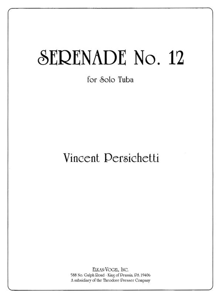 Serenade No. 12