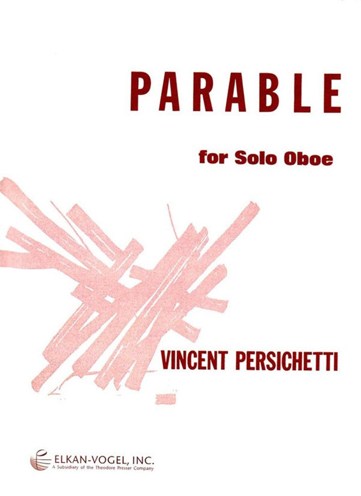 Parable for Solo Oboe, Opus 109