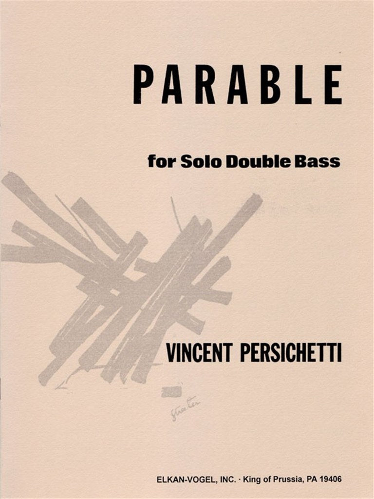 Parable for Solo Double Bass, Opus 131