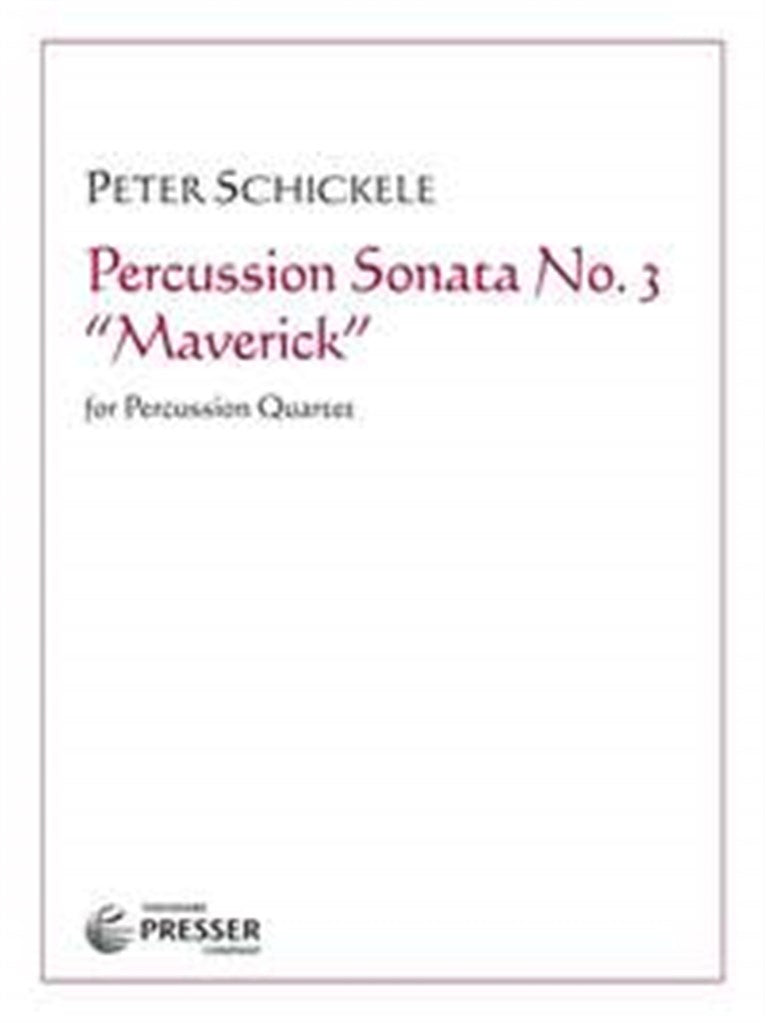 Percussion Sonata No. 3 "Maverick"