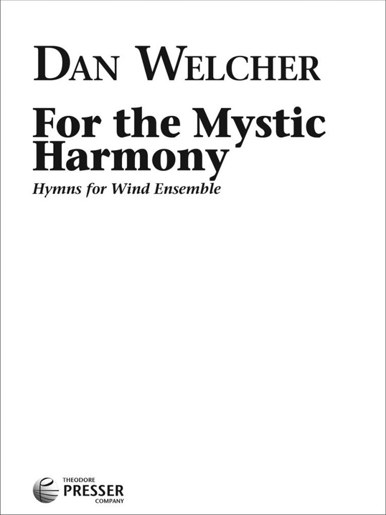 For the Mystic Harmony (Study Score)