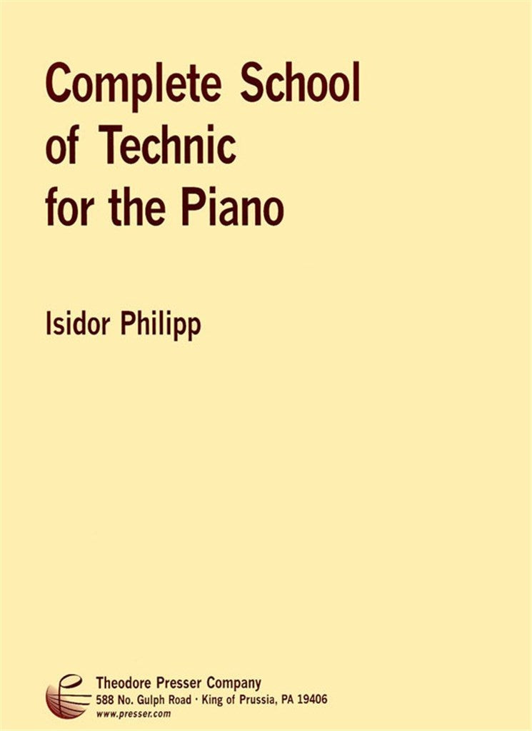 Complete School of Technic for The Piano