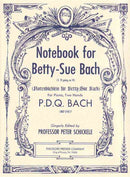Notebook for Betty-Sue Bach