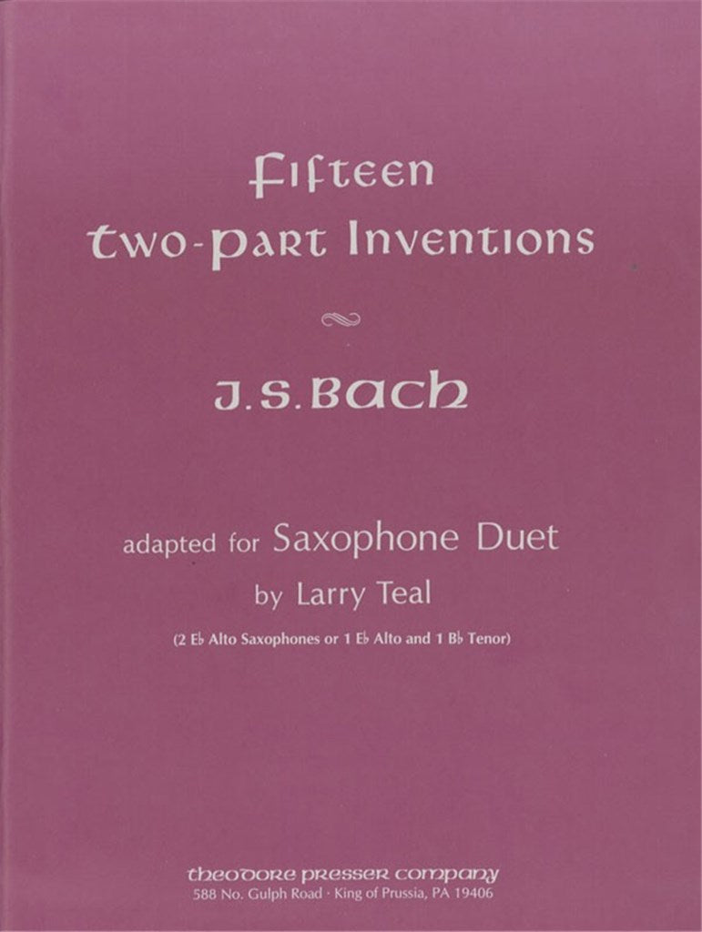 Fifteen Two-Part Inventions