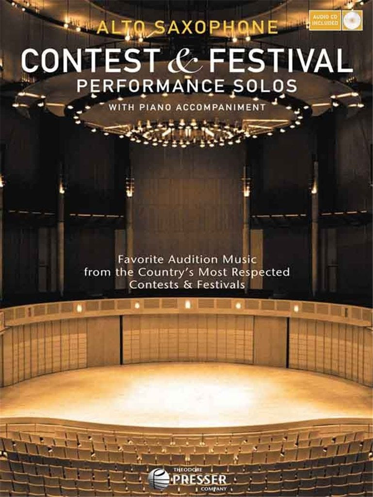 Contest and Festival Performance Solos (Alto Saxophone and Piano)