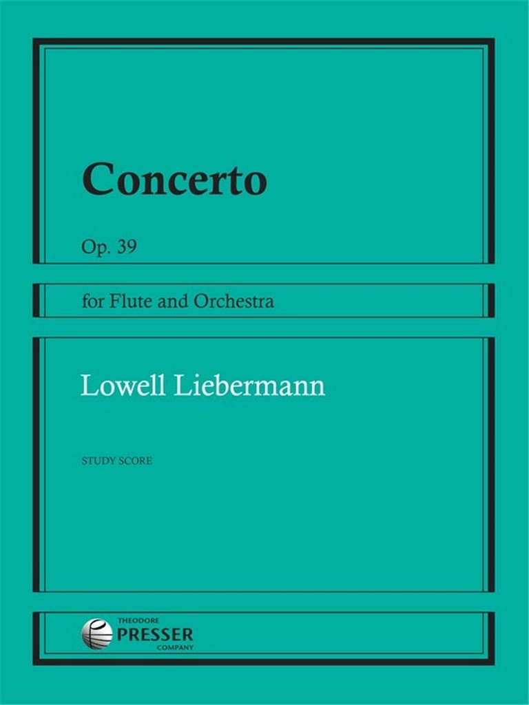 Concerto for Flute and Orchestra (Study Score)