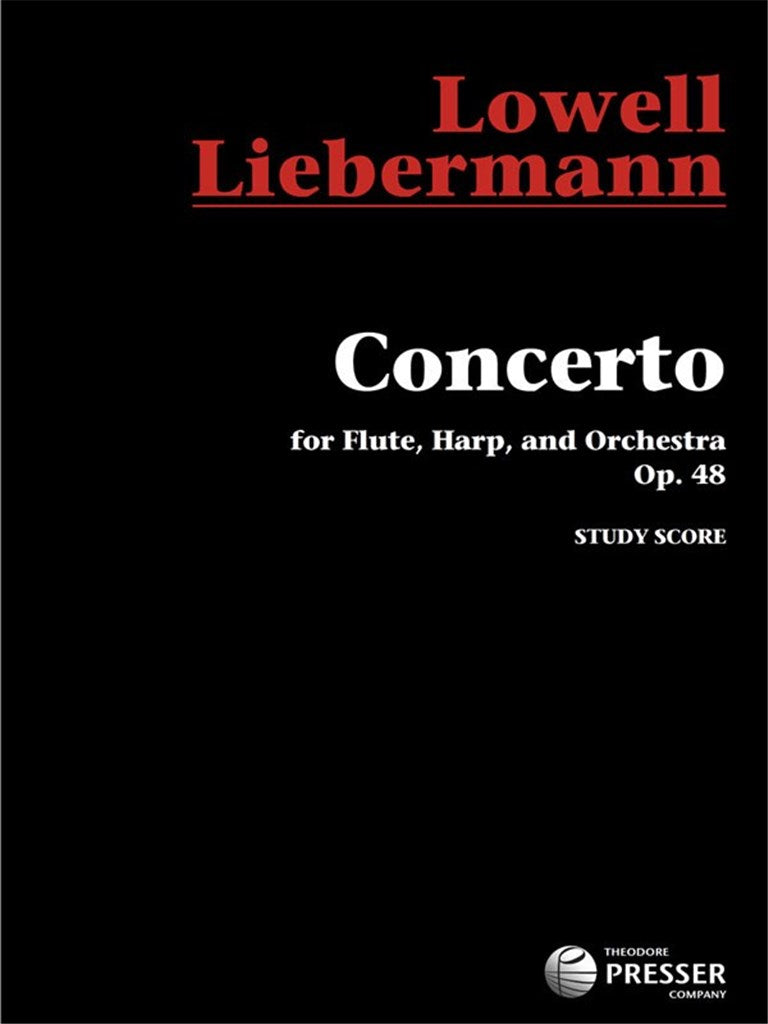 Concerto for Flute, Harp and Orchestra (Study Score)