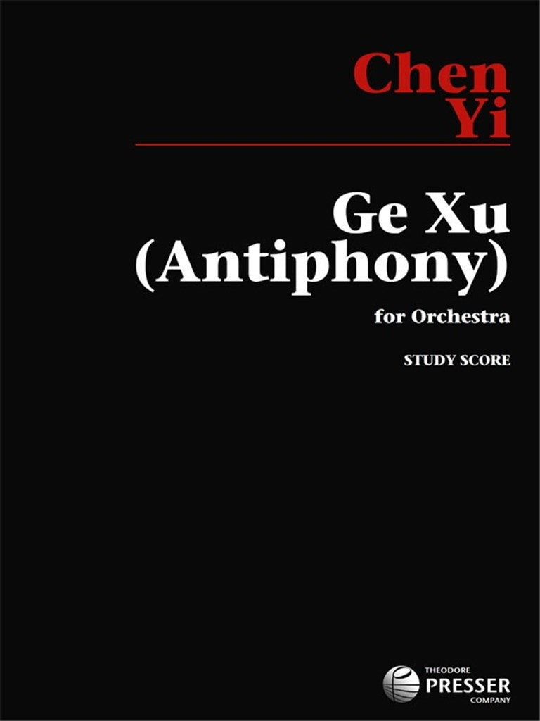 Ge Xu (Antiphony) - 9x12 score