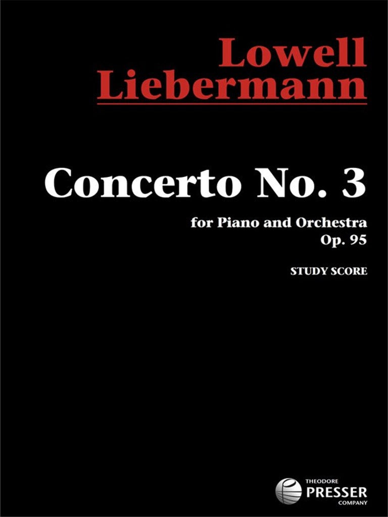 Concerto No. 3 for Piano and Orchestra (Study Score)