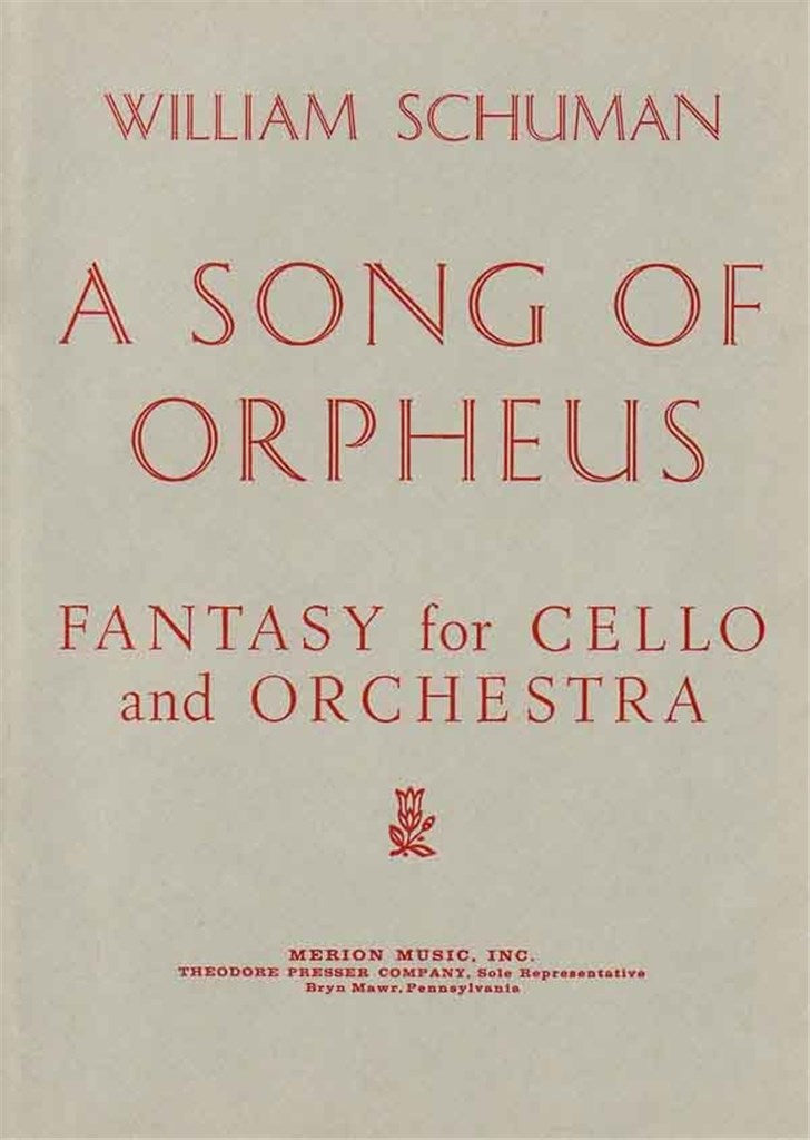 A Song of Orpheus (Score Only)