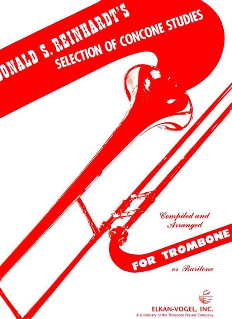 Selection of Concone Studies (Trombone)