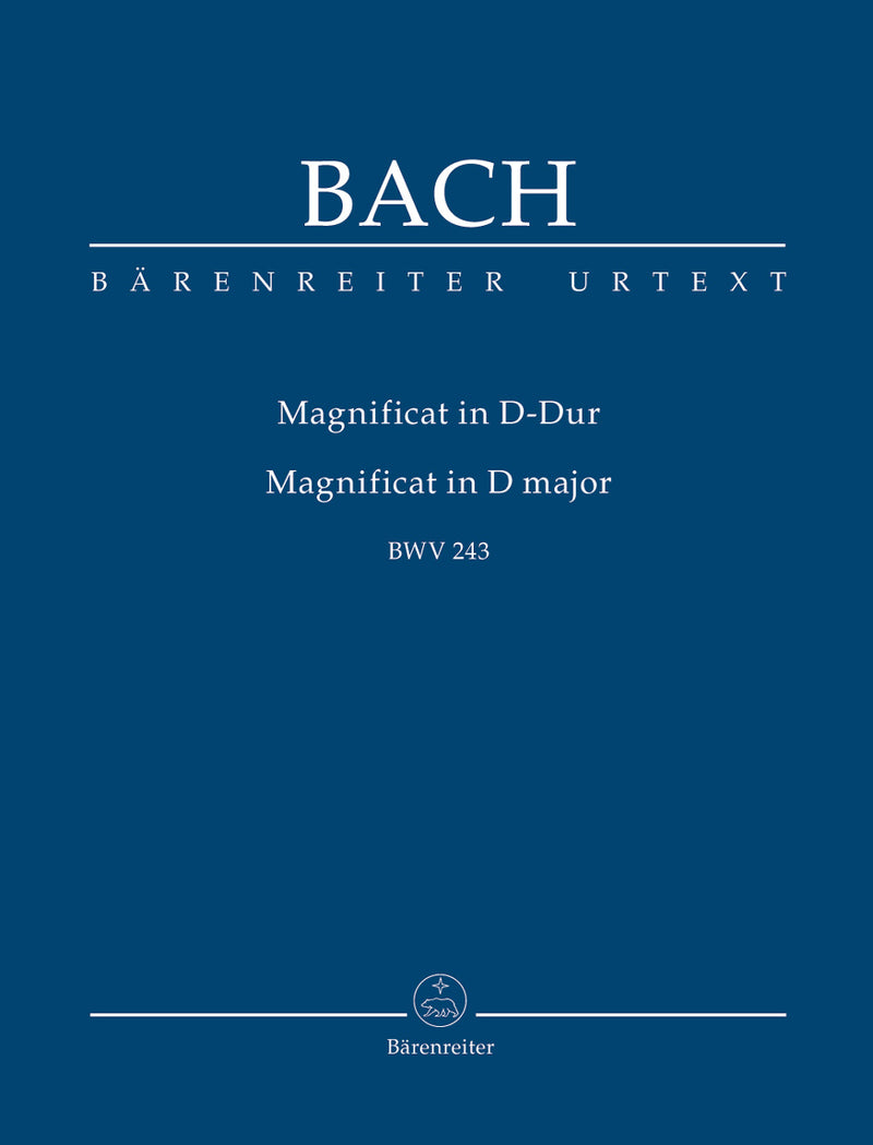 Magnificat, BWV 243 [study score] / J.S. Bach (Bärenreiter)