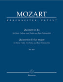 Quintet in E-flat major, K. 407 (386c)（ポケットスコア）