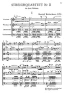 String Quartet Nr. 2 (1956)（ポケット・スコア）