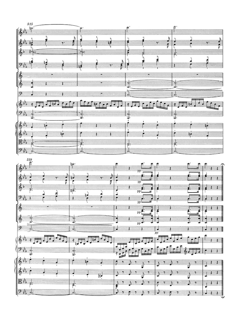 Concerto for Piano and Orchestra C minor K. 491（ポケットスコア）