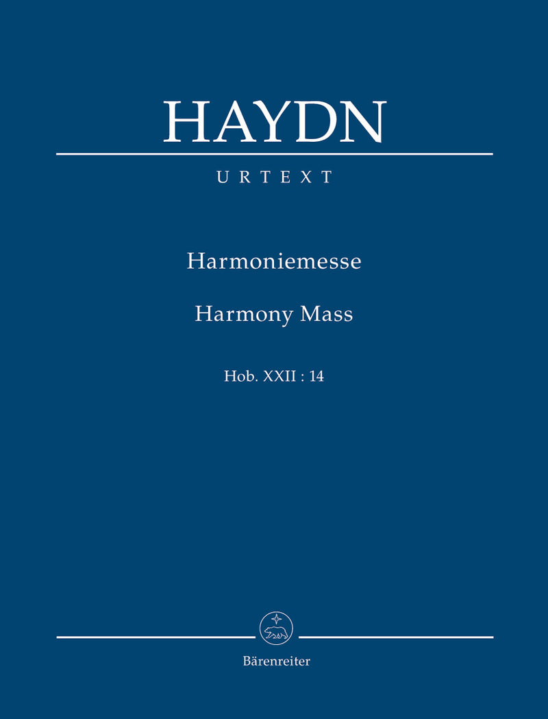 Missa B-Dur "Harmoniemesse" = Missa in B-flat major Hob.XXII:14 "Harmony Mass"（ポケットスコア）