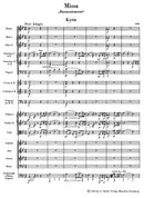 Missa B-Dur "Harmoniemesse" = Missa in B-flat major Hob.XXII:14 "Harmony Mass"（ポケットスコア）