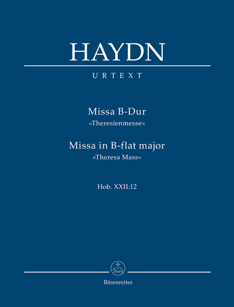 Missa B-flat major Hob.XXII:12 "Theresa Mass"（ポケットスコア）