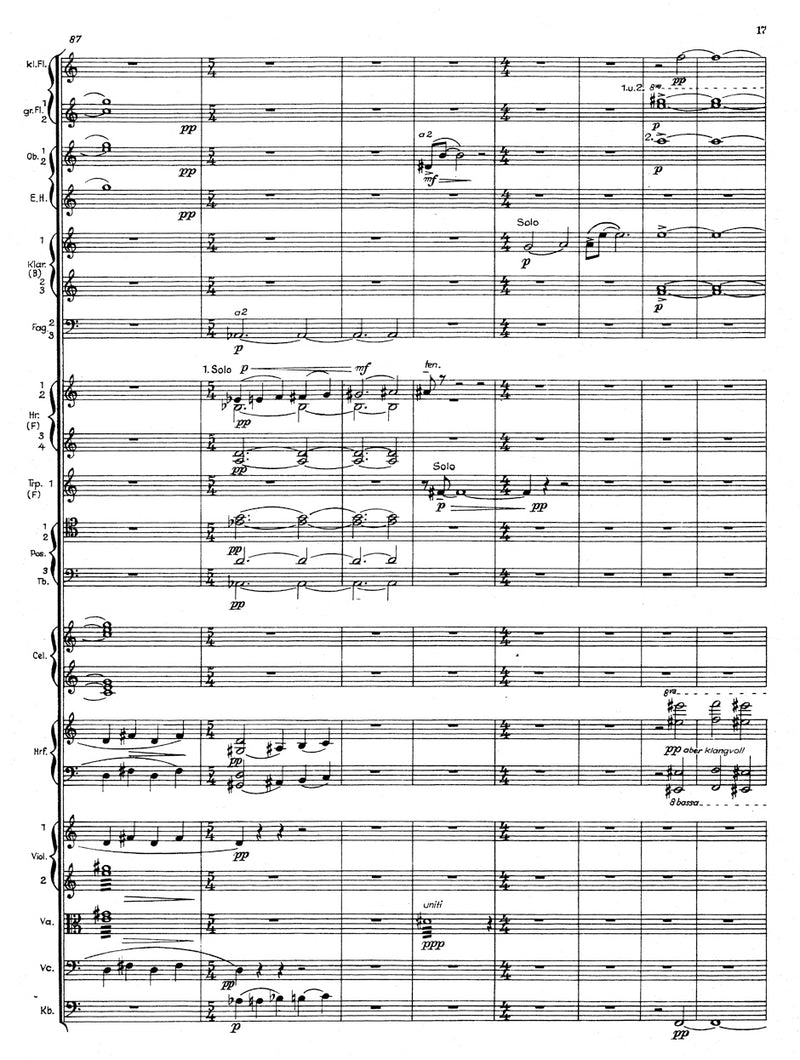 Sinfonie III op. 52 (1966)（ポケットスコア）